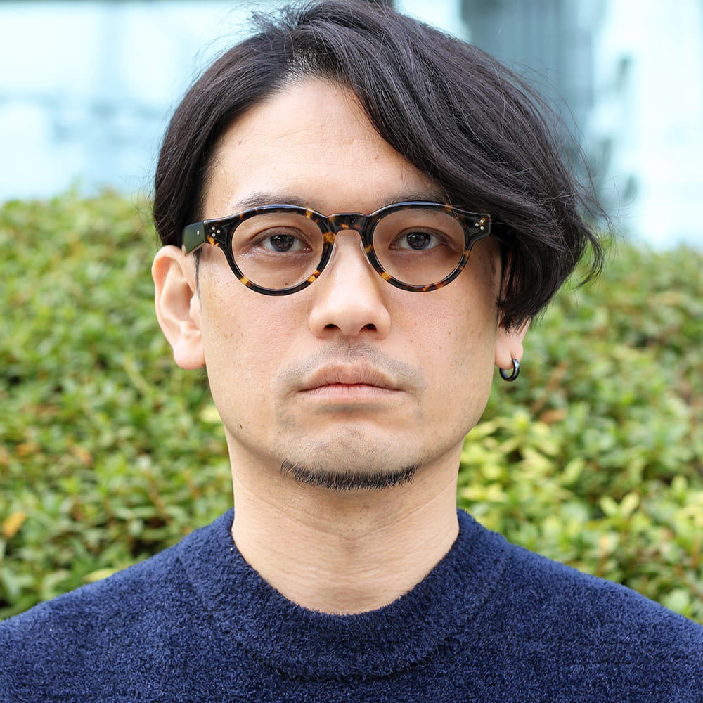 E5 eyevan | 【E5 eyevan】 p27 YT/MBK（Yellow Tortoise/Mat Black