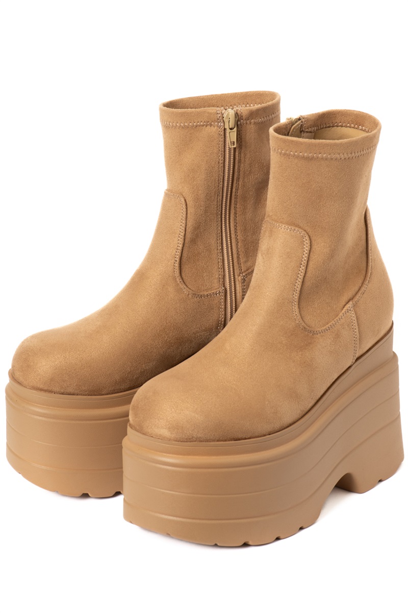 R&E ボリュームソールストレッチショートブーツ｜R&E REZOY OFFICIAL STORE