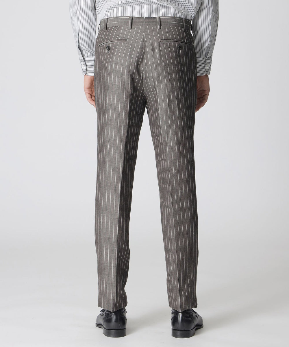 Nikkei magazine掲載】【BAKER MODEL】シルクウールミックスリネン