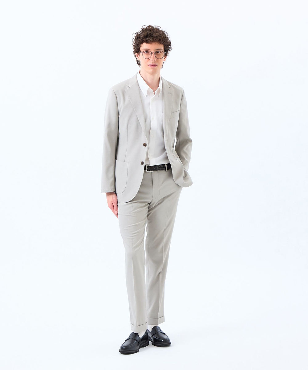 トロッター ウルトラライト ジャケット ナローサッカーストライプ