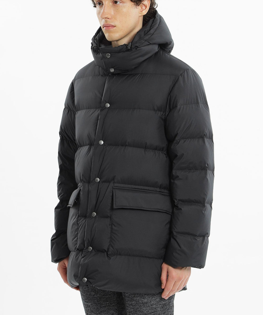 ライトウェイト高密度タフタ スタンドカラー ダウンブルゾン(ブルゾン