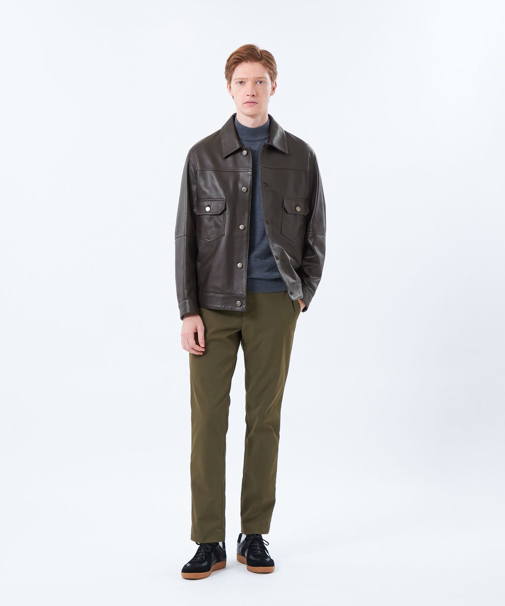 EMMETIコラボ レザートラッカージャケット(ブルゾン)｜MACKINTOSH