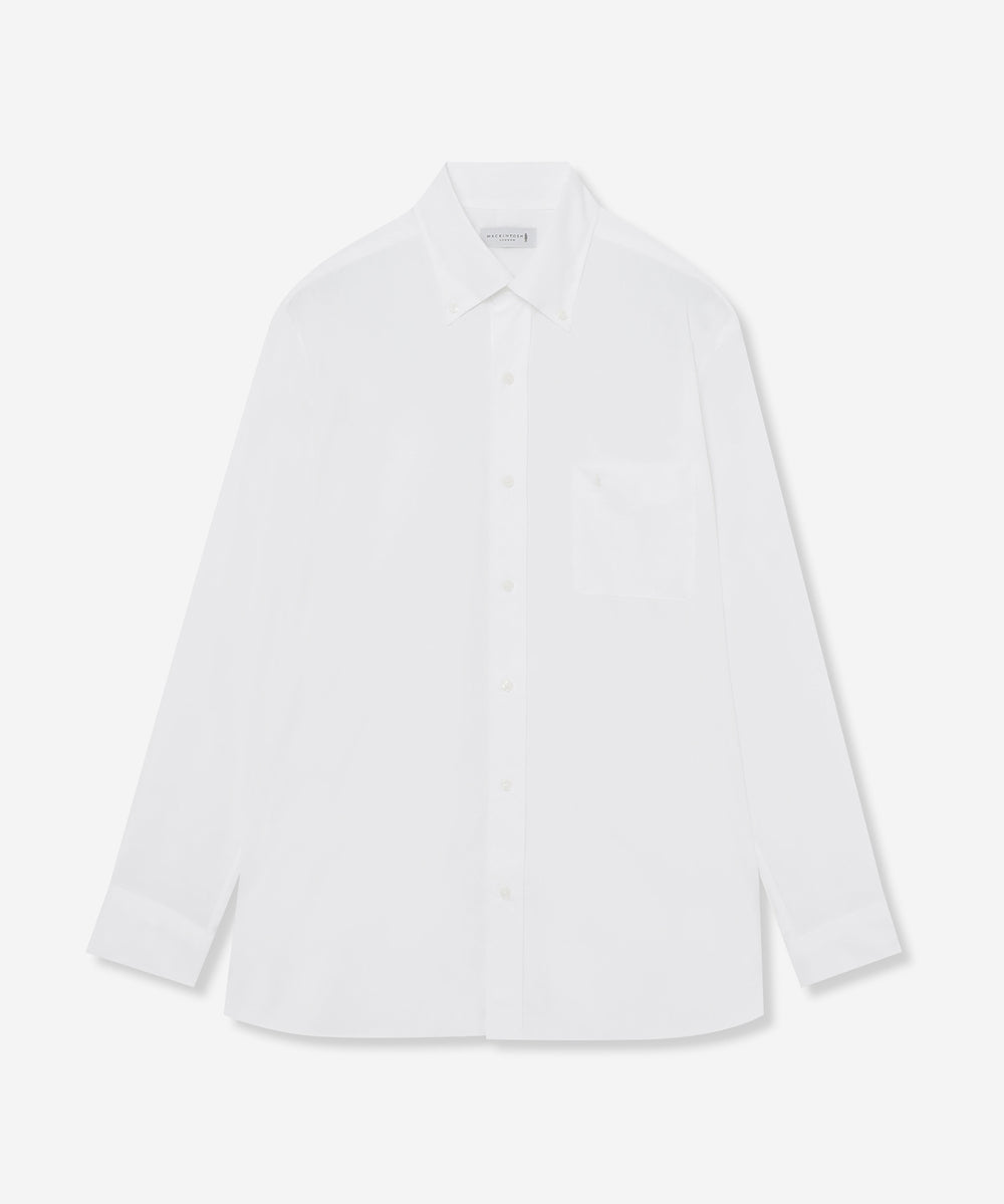 ハイカウントブロードボタンダウンシャツ(トップス)｜MACKINTOSH