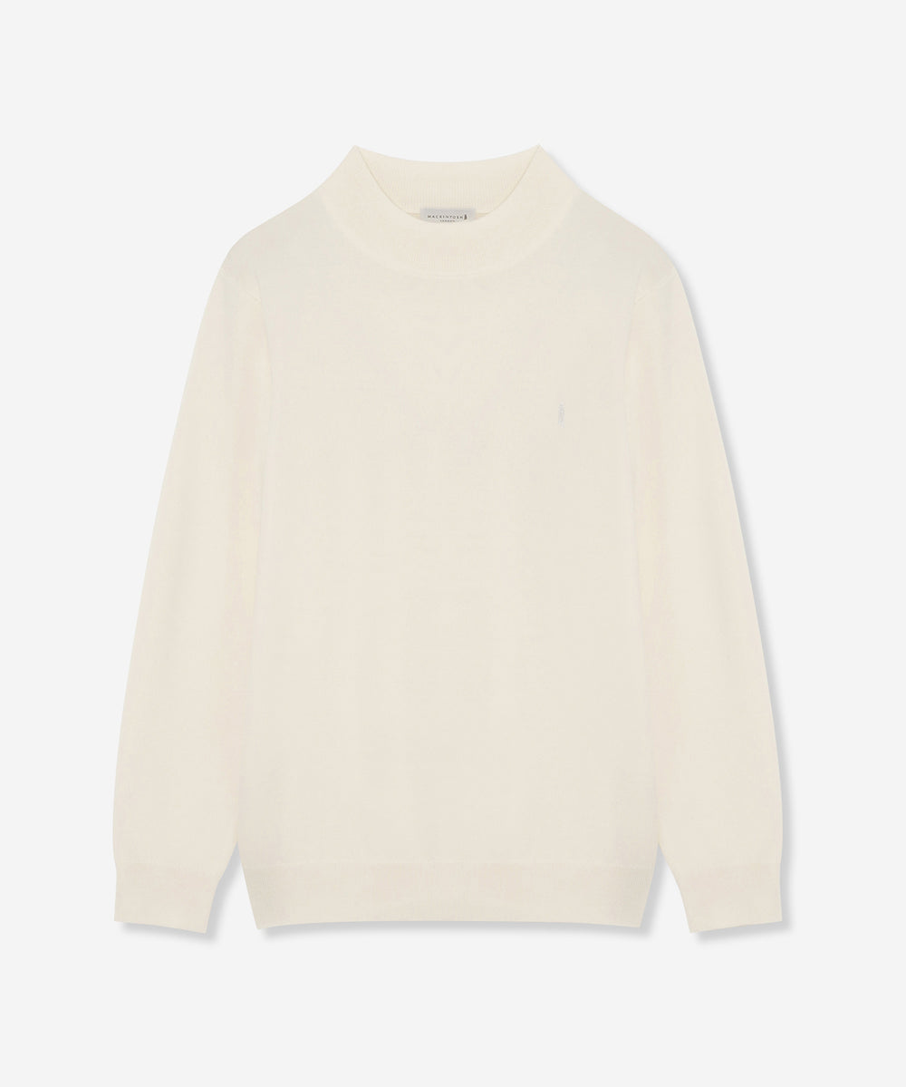 WEB・一部店舗限定】ハイゲージ天竺モックネックニット(トップス