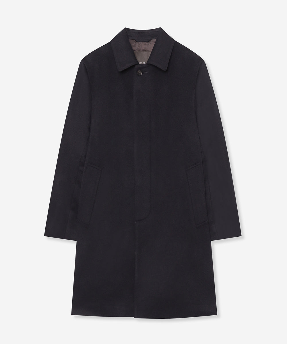 DUNFORD】ウールカシミヤビーバーステンカラーコート(コート