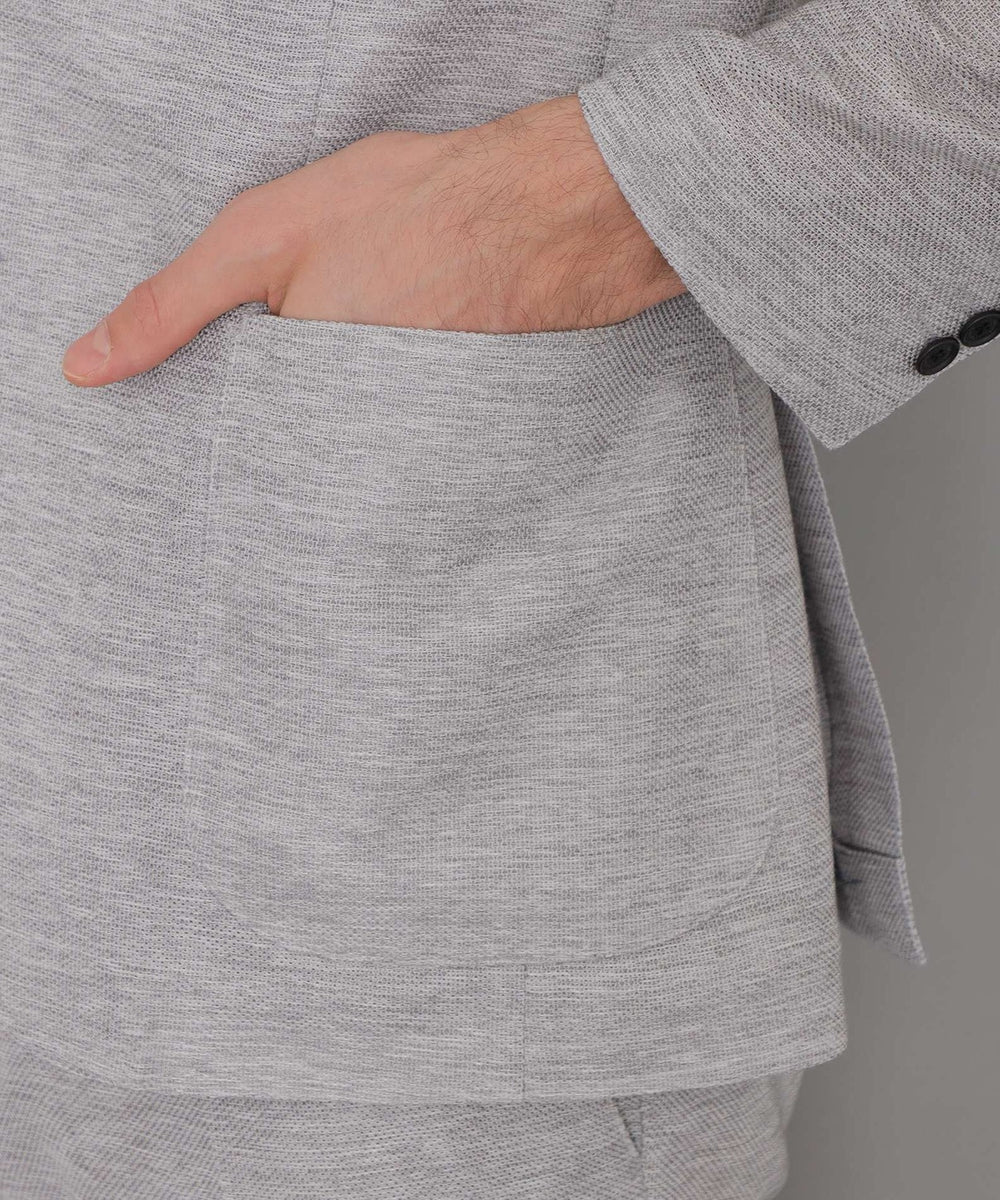 2024年春夏モデル】【BREASY JACKET】LENO CLOTH セットアップ