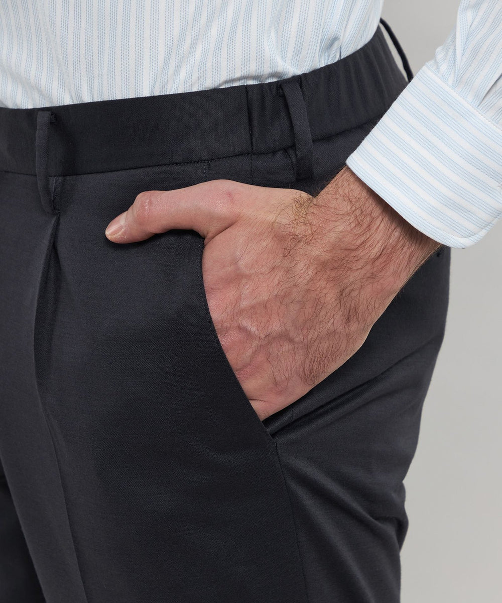 FLEX JERSEY】ハイゲージジャカードセットアップパンツ(パンツ