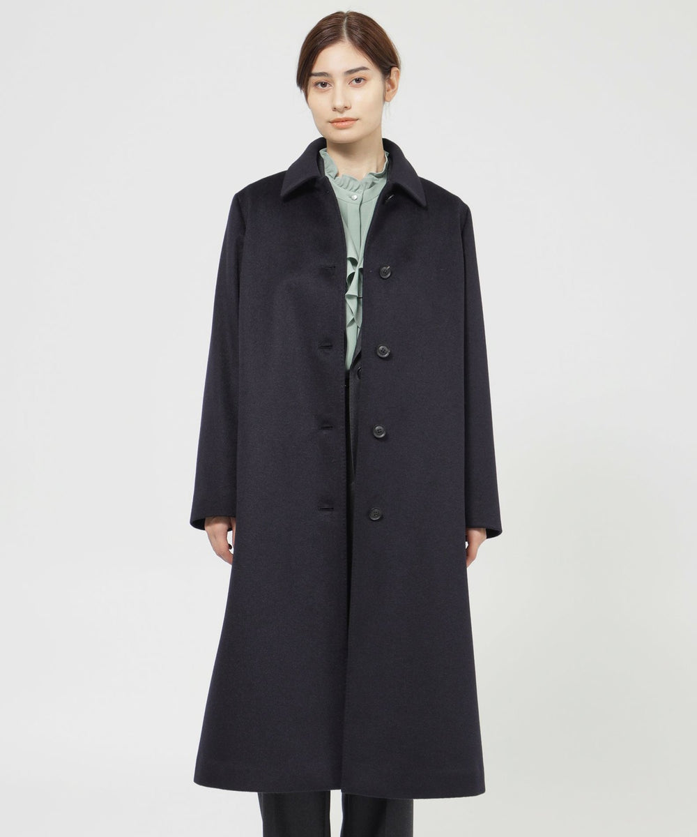ウールカシミヤビーバー ステンカラーコート(コート)｜Paul Stuart