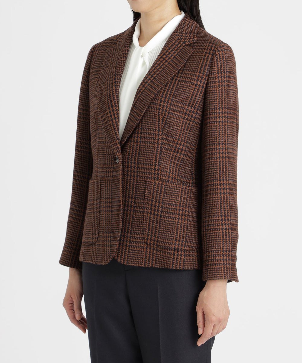グレンチェックウール ジャケット(ジャケット)｜Paul Stuart(ポール