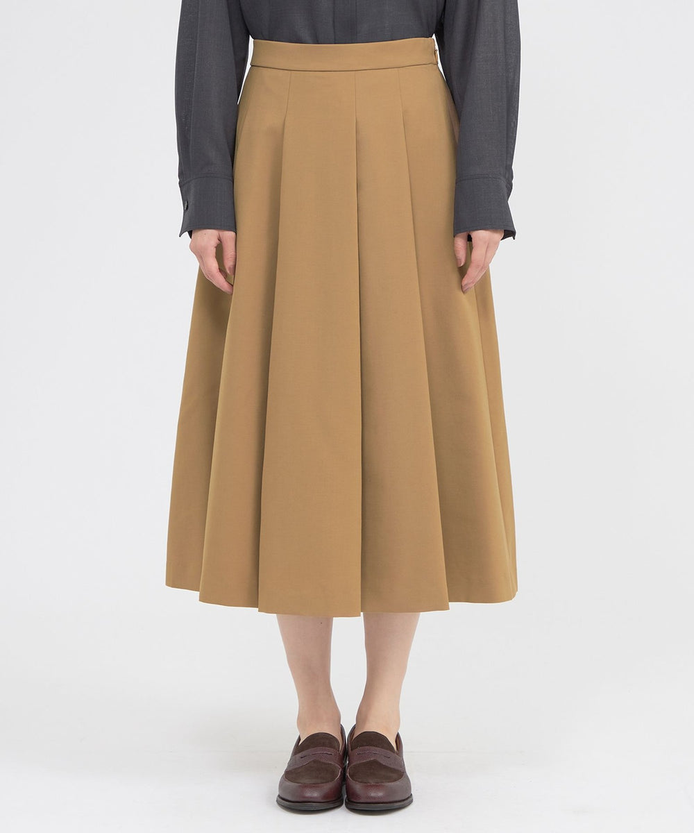 ウォッシャブル/防しわ性】エアリーツイル スカート(スカート)｜Paul