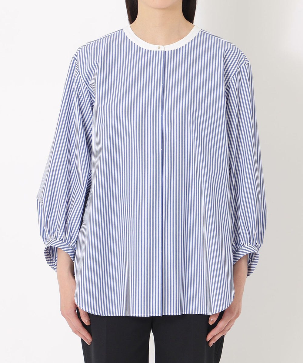 クレリックストライプブラウス(トップス)｜S.ESSENTIALS(エス