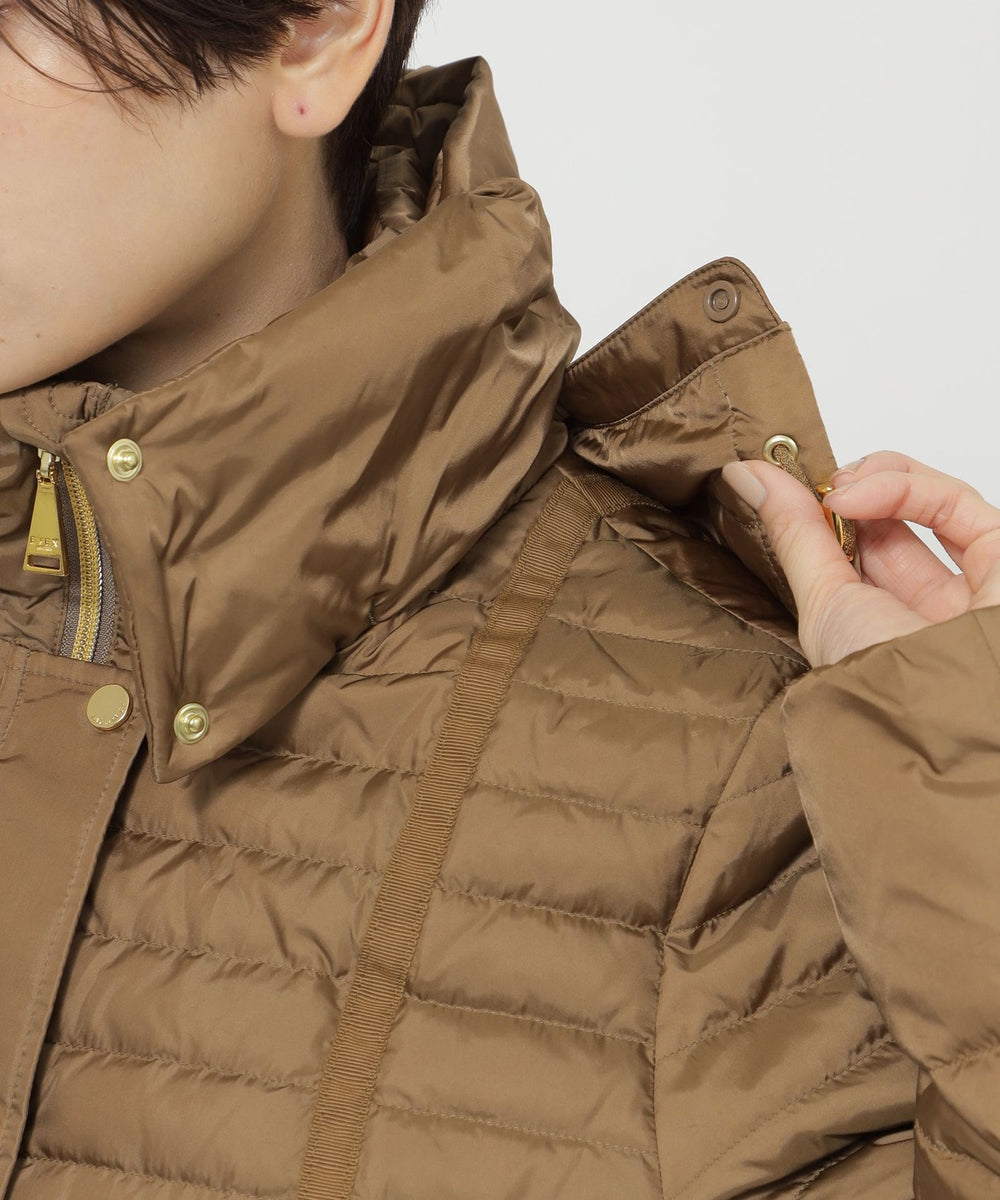 23AW＊Wings掲載＊【ウォッシャブル】シャンブレーグリーンダウン