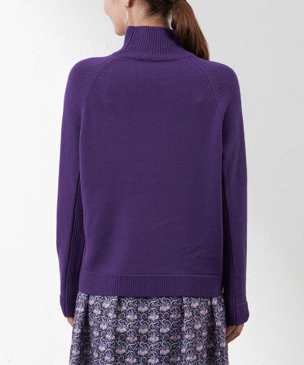 シルクミックスプルオーバーニット(トップス)｜AMACA(アマカ)の