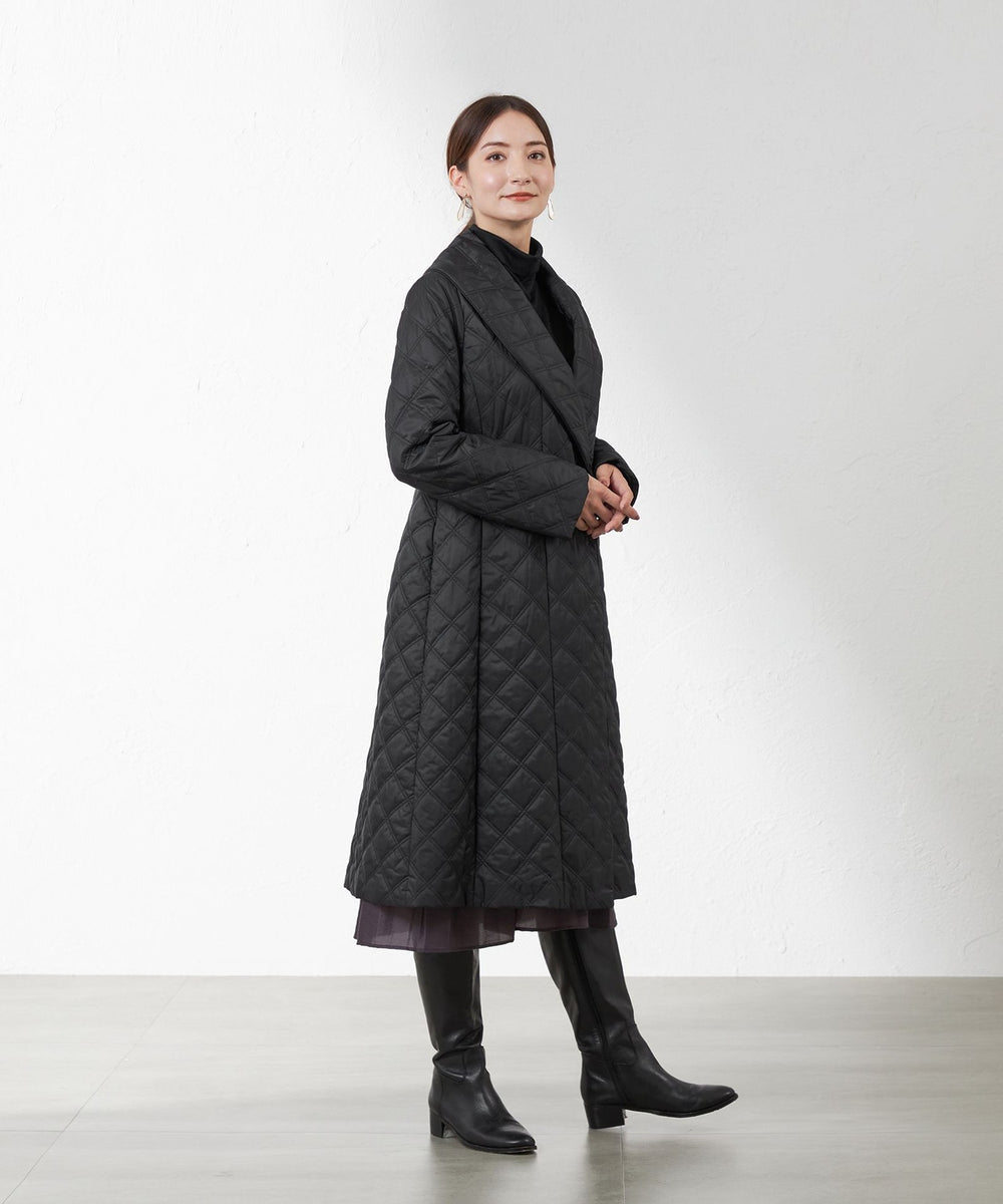 スマートウォーマー】キルトロングコート(コート)｜AMACA(アマカ)の