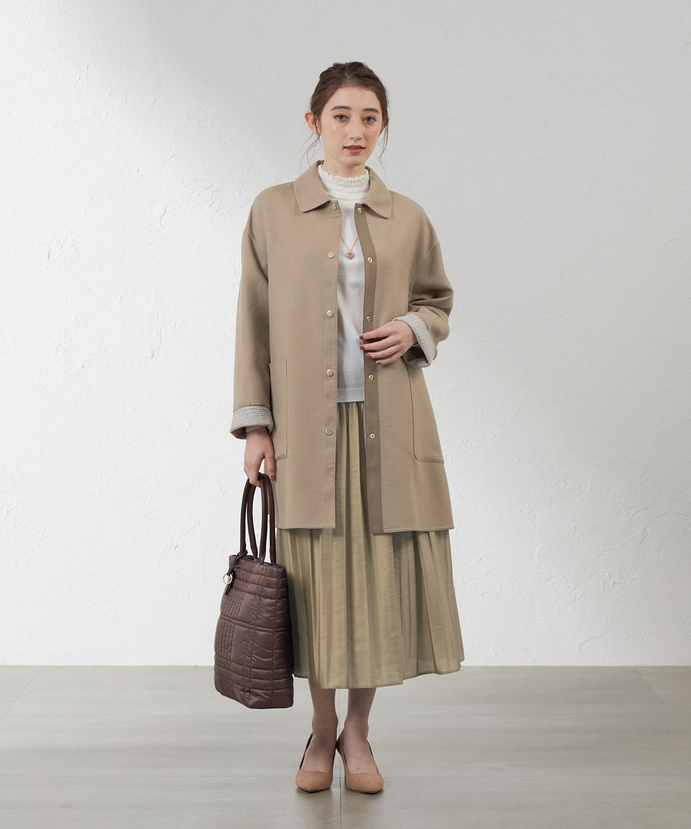 STORY掲載】ステンカラーリバーコート(コート)｜AMACA(アマカ)の
