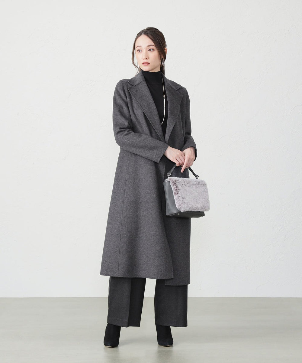 雑誌掲載】リバーロングコート(コート)｜AMACA(アマカ)のファッション