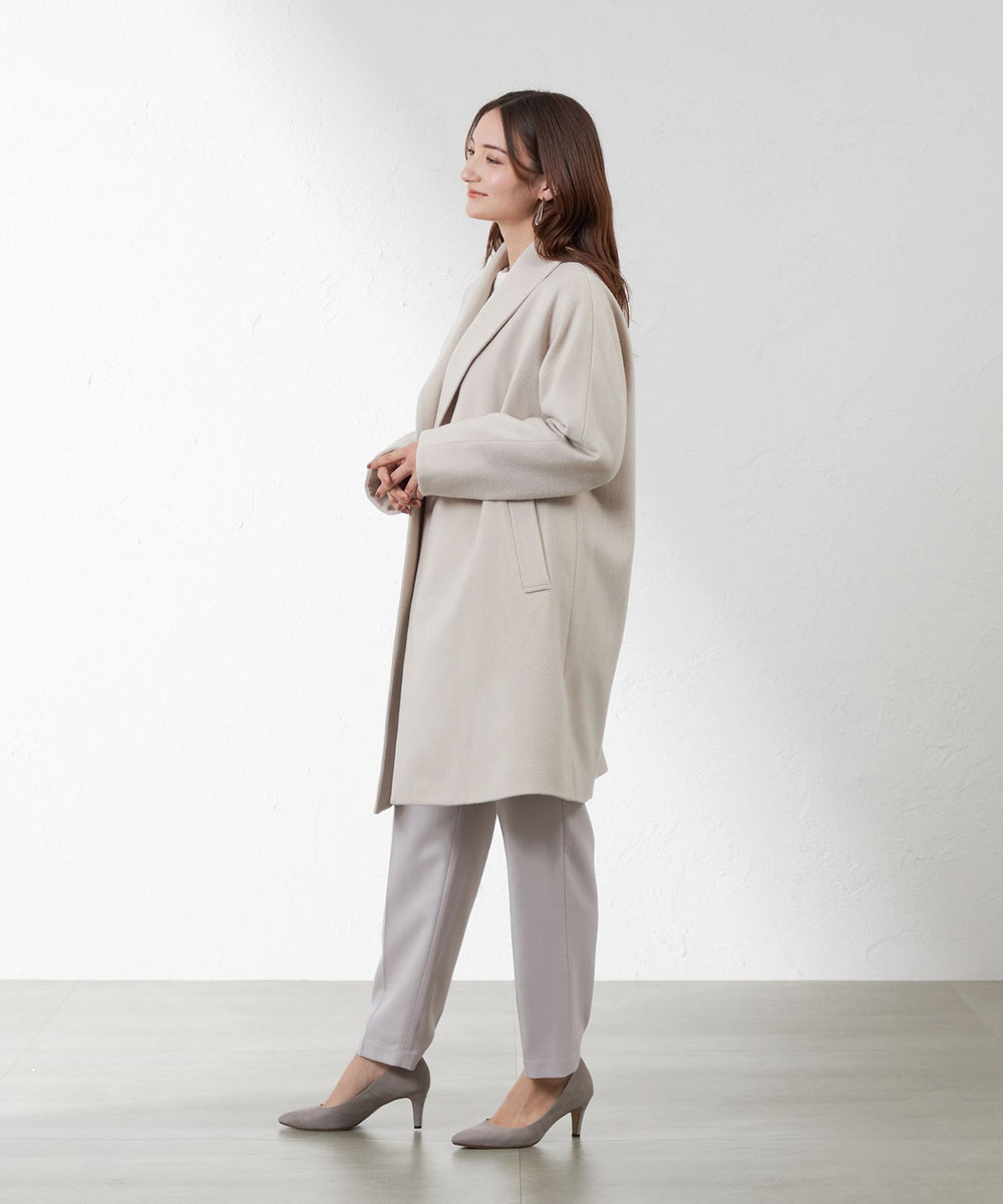 アクアドロップ】ショールカラーコート(コート)｜AMACA(アマカ)の