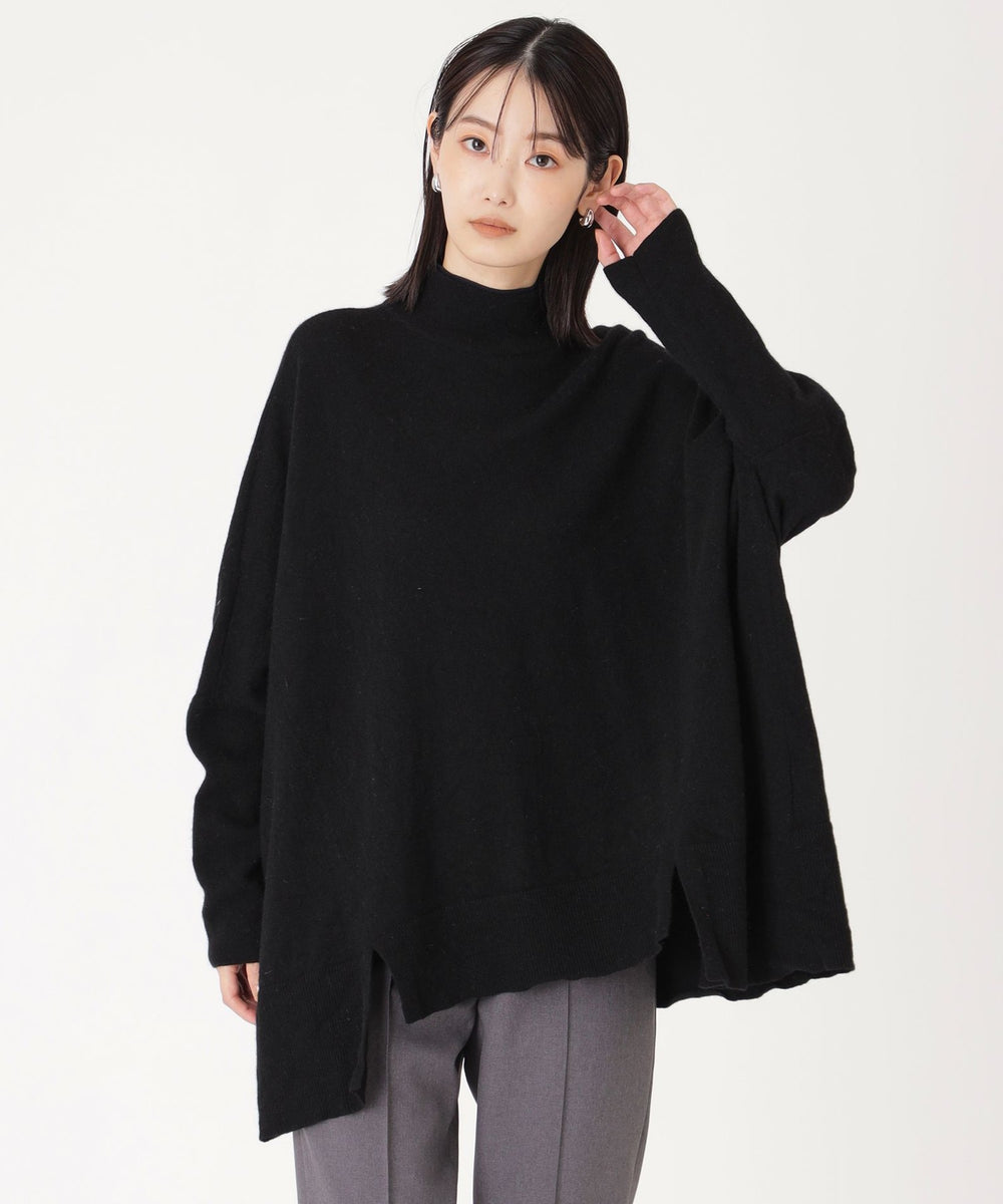 オーバーサイズタートルネックニット(トップス)｜CAST:(キャスト