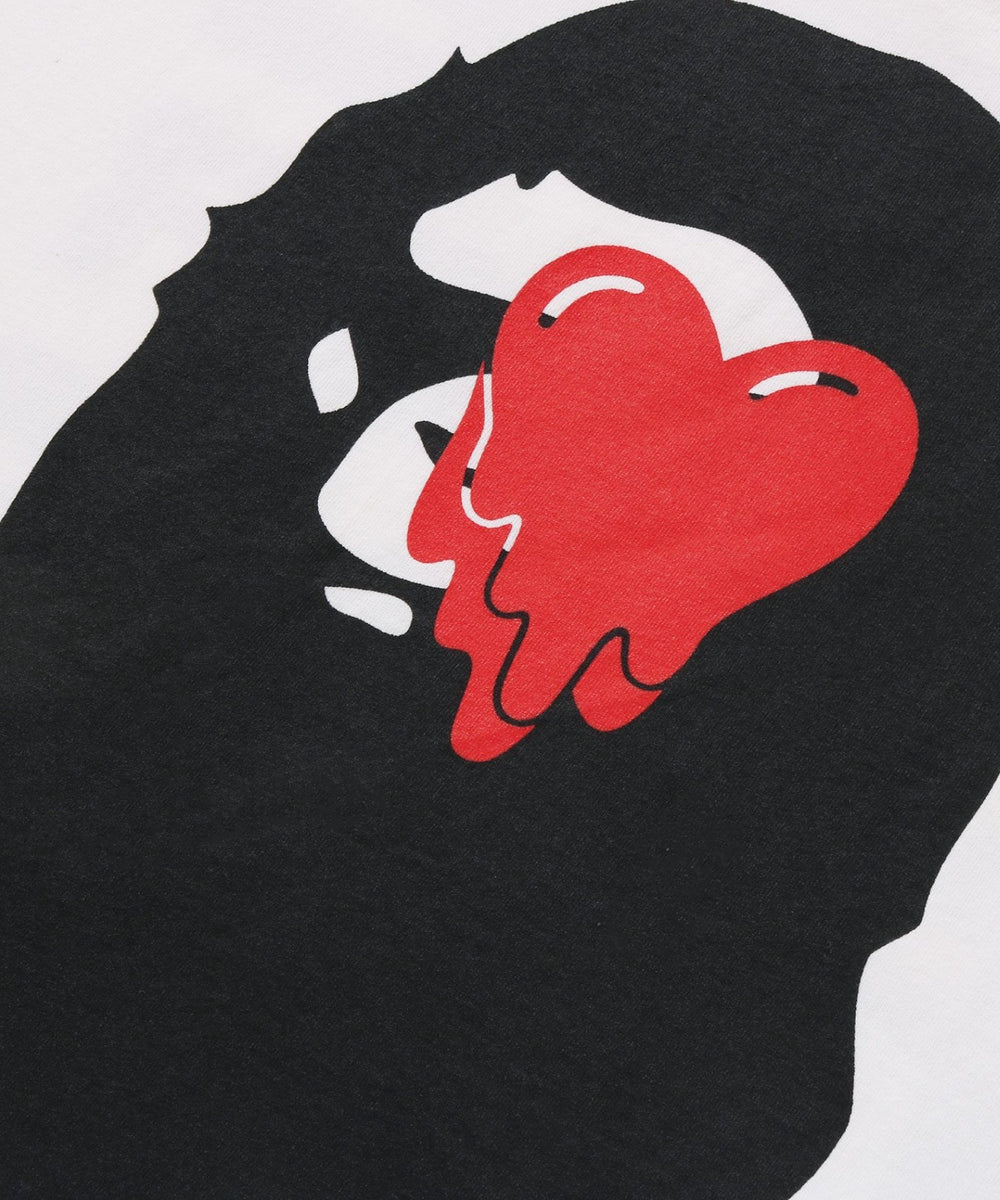 EMOTIONALLY UNAVAILABLE】×A BATHING APE EU BAPE FACE SS TEE EU-HR8
