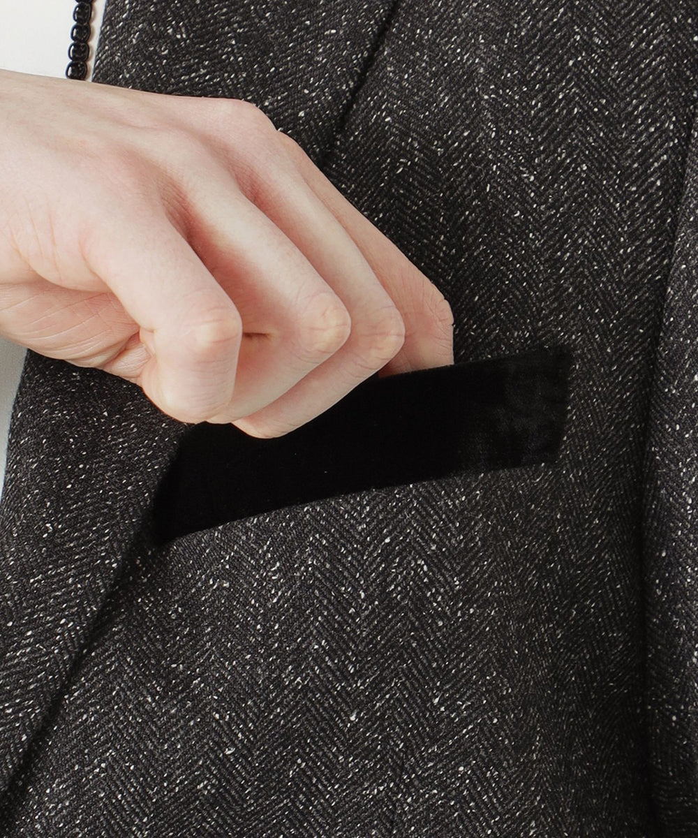 ベルベットコンビシルクネップジャケット(ジャケット)｜LOVELESS