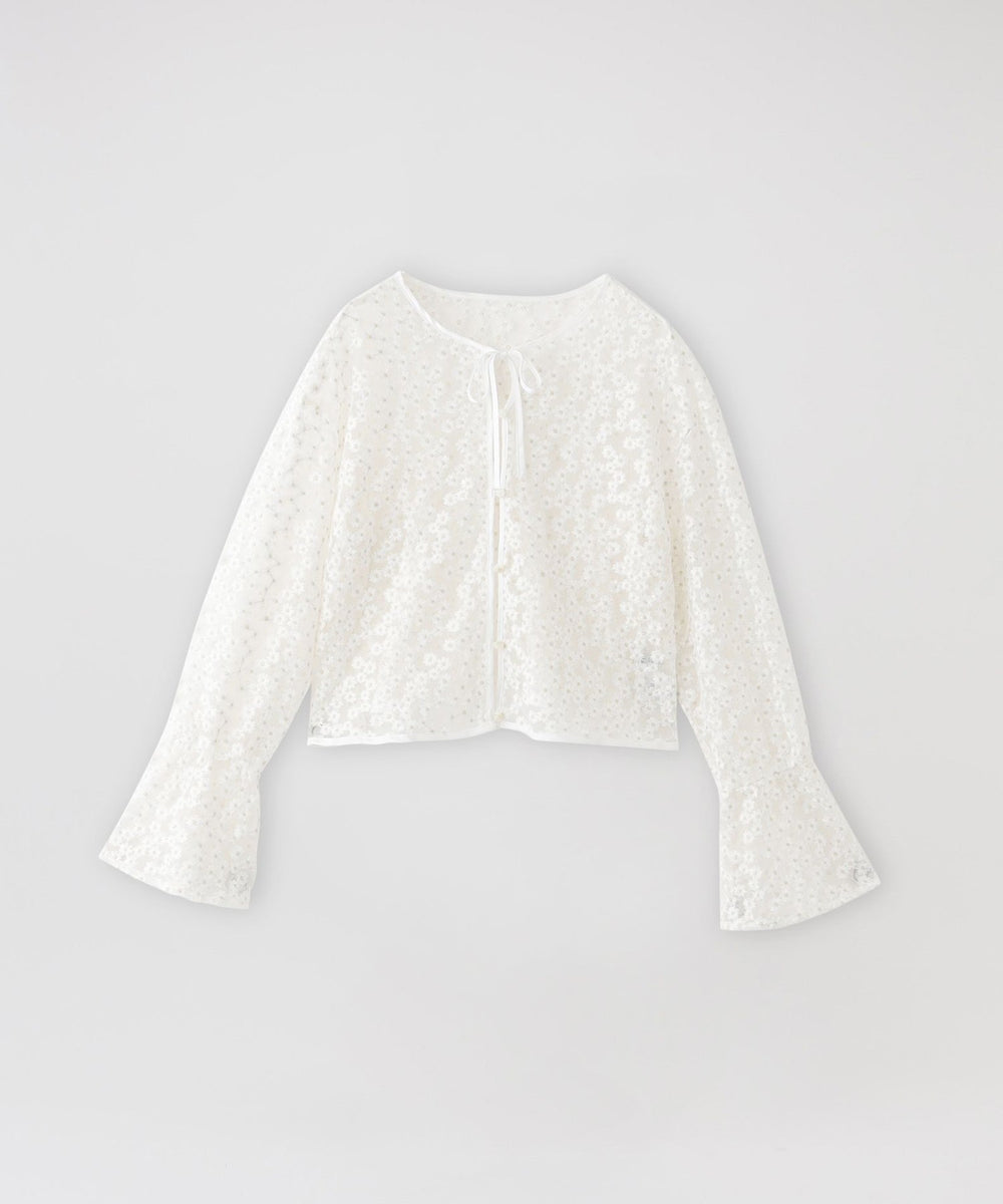 フラワーチュールレースブラウス(トップス)｜LOVELESS(ラブレス)の
