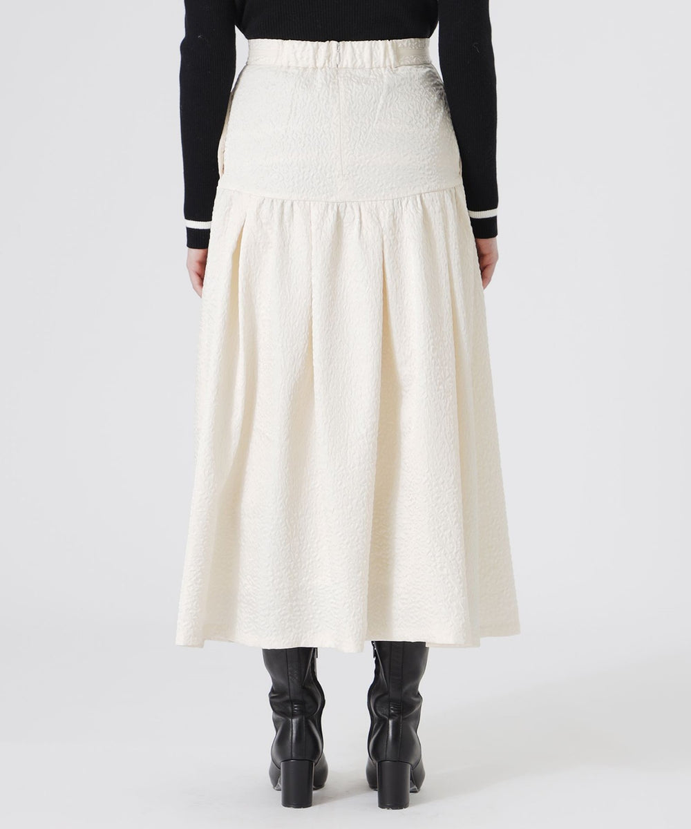 新品】【専用】stola. ジャカードスカート 36 カットジャカードプリン