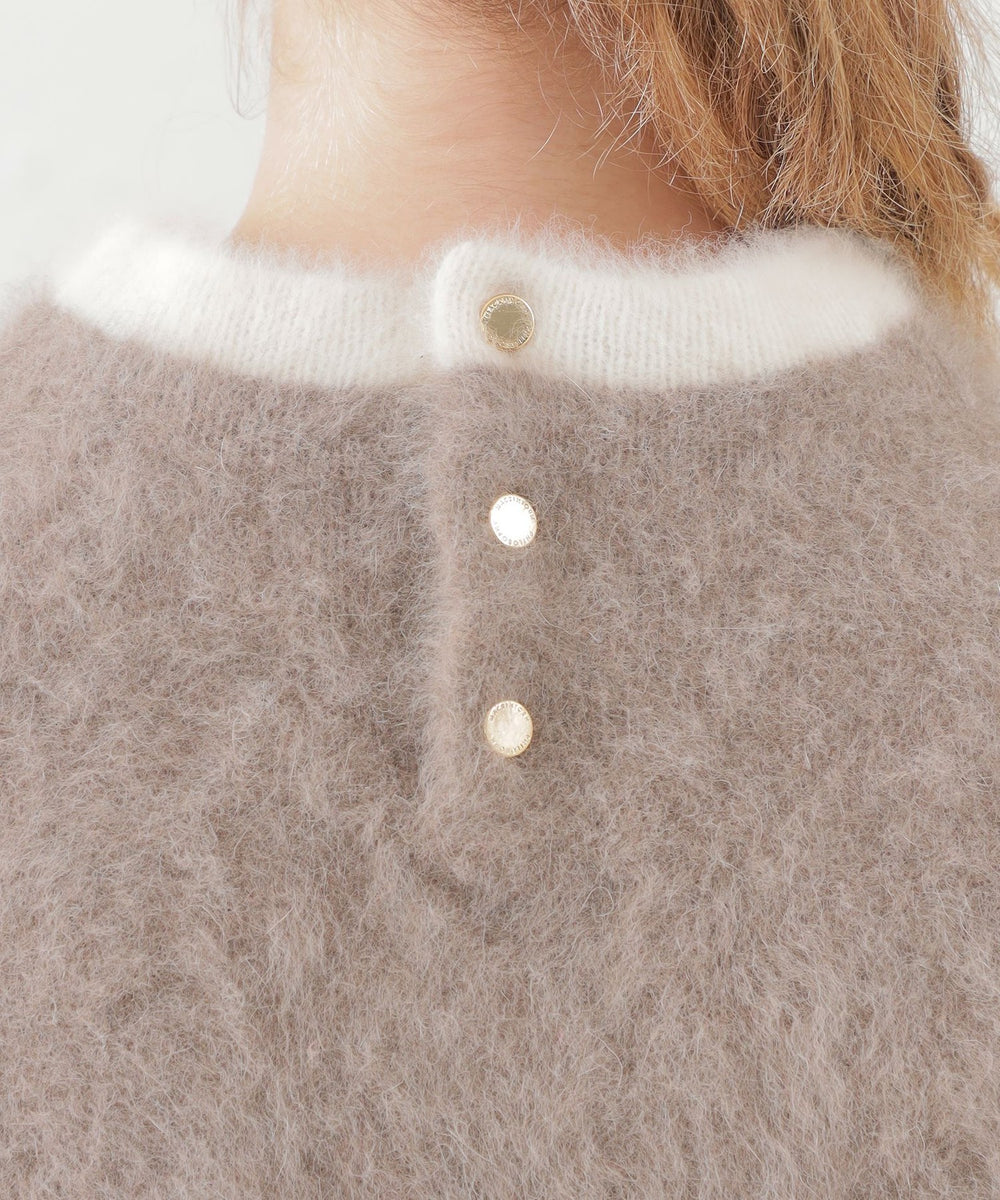 Cleric Collar Knit フォックスカシミヤ(トップス)｜MACKINTOSH