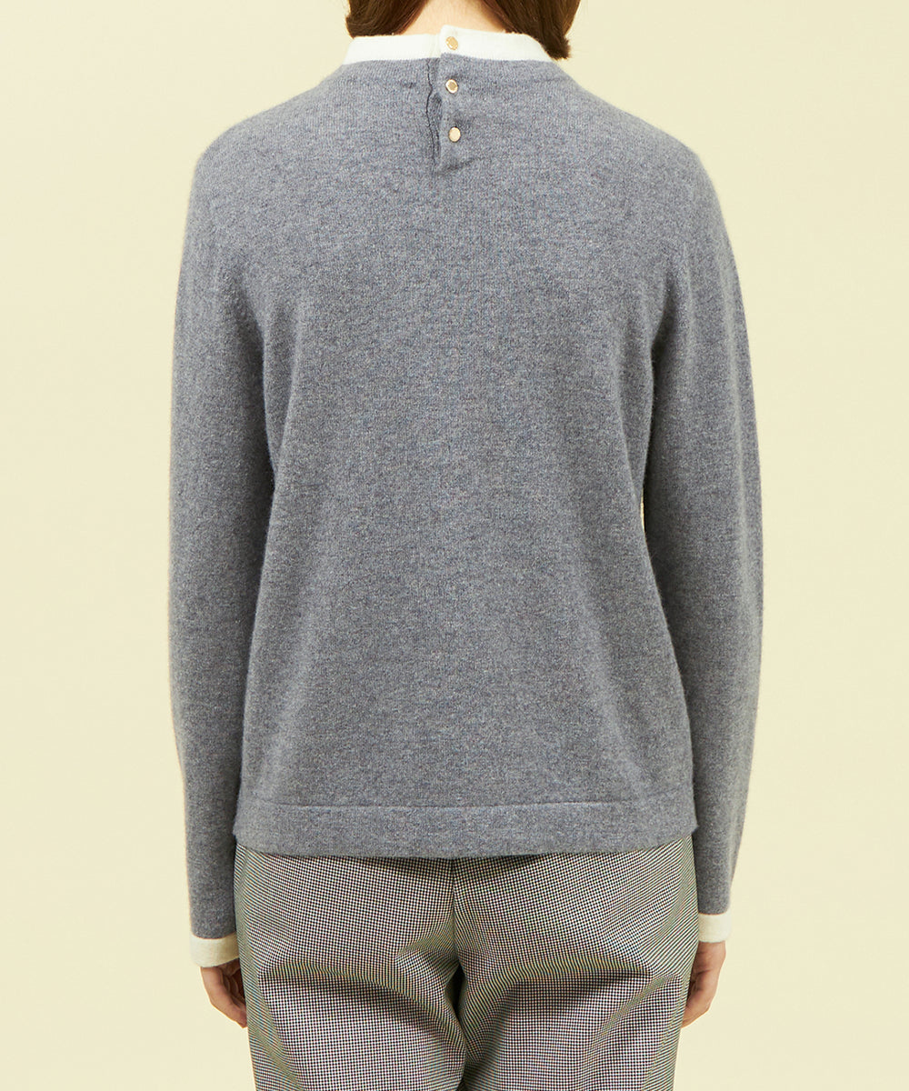 Cleric Collar Knit カシミヤ(トップス)｜MACKINTOSH PHILOSOPHY