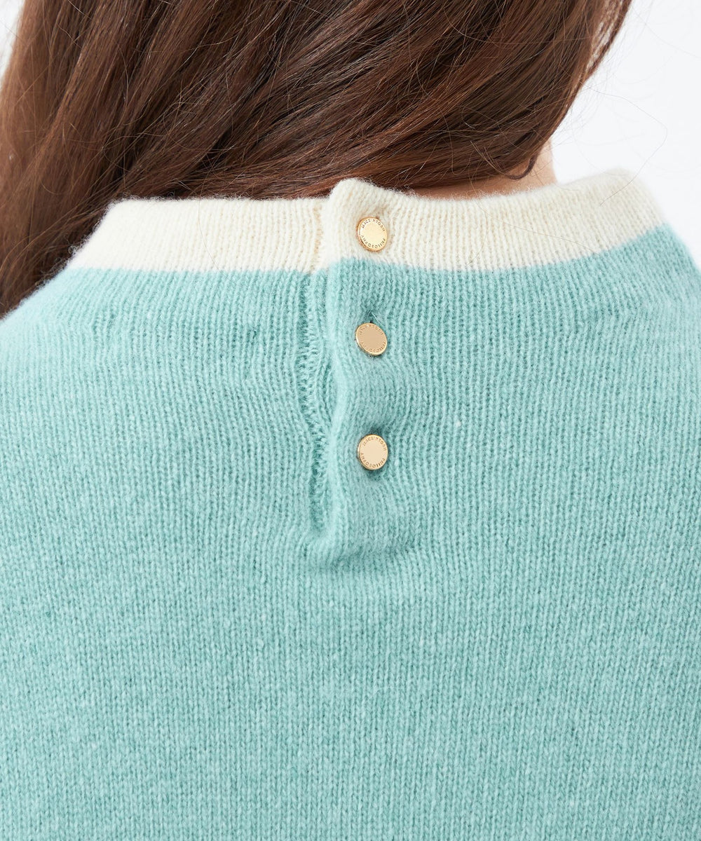 Cleric Collar Knit ウールカシミヤ製(トップス)｜MACKINTOSH