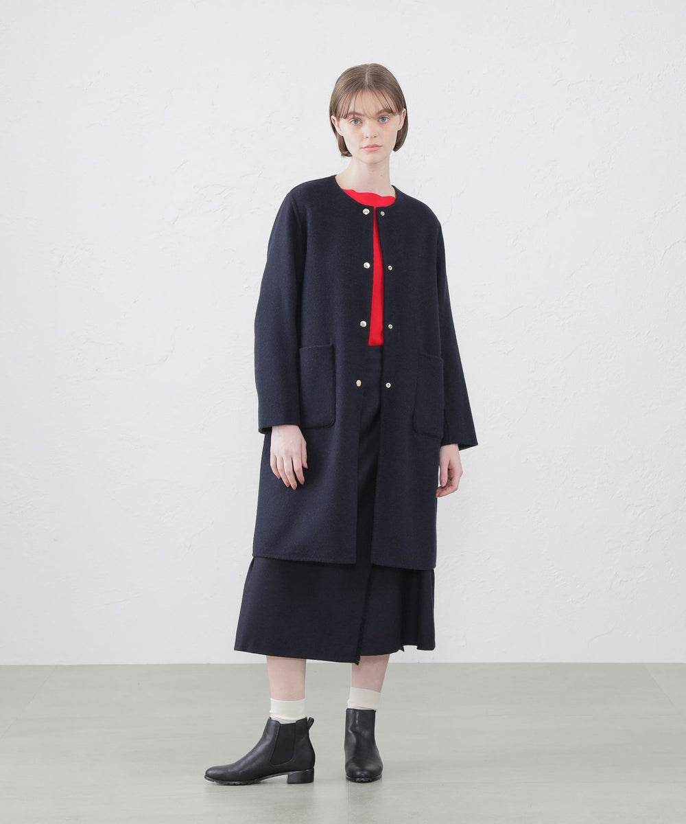 WEB限定】ノーカラーリバーシブルコート(コート)｜MACKINTOSH