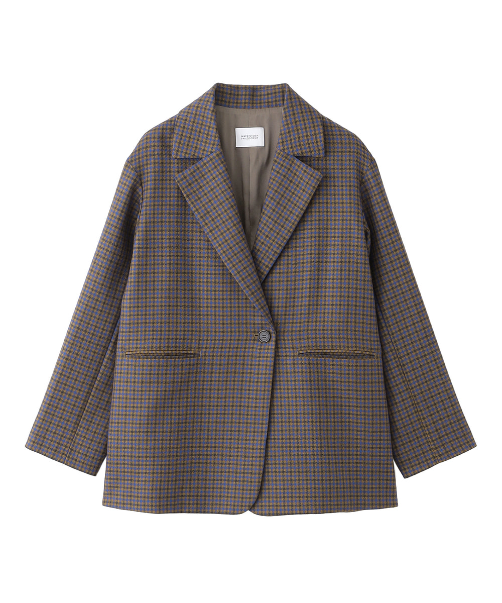 Tifty（ティフティ）】 チェックツイード(ジャケット)｜MACKINTOSH