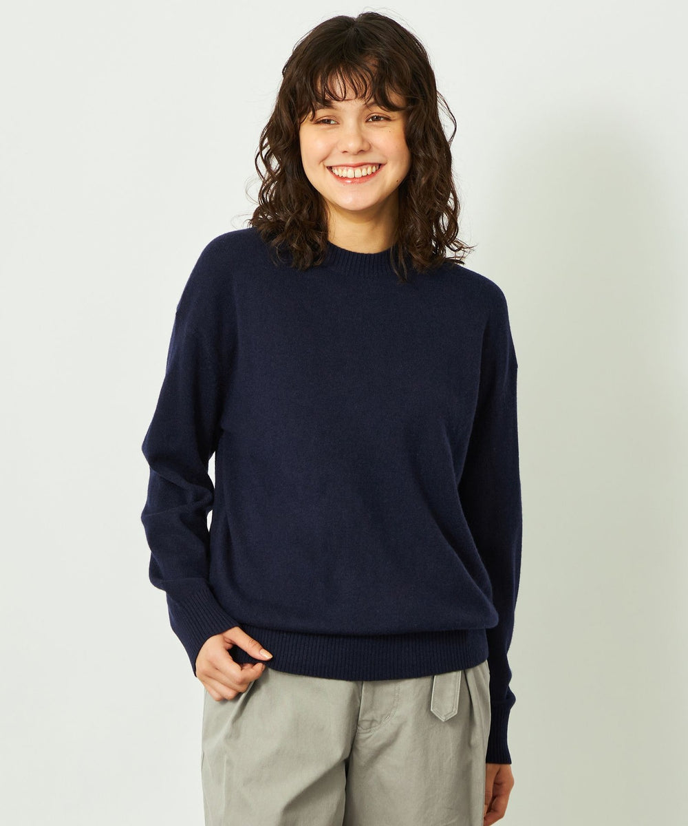 GREY LABEL ウールカシミヤクルーネックニット(トップス)｜MACKINTOSH