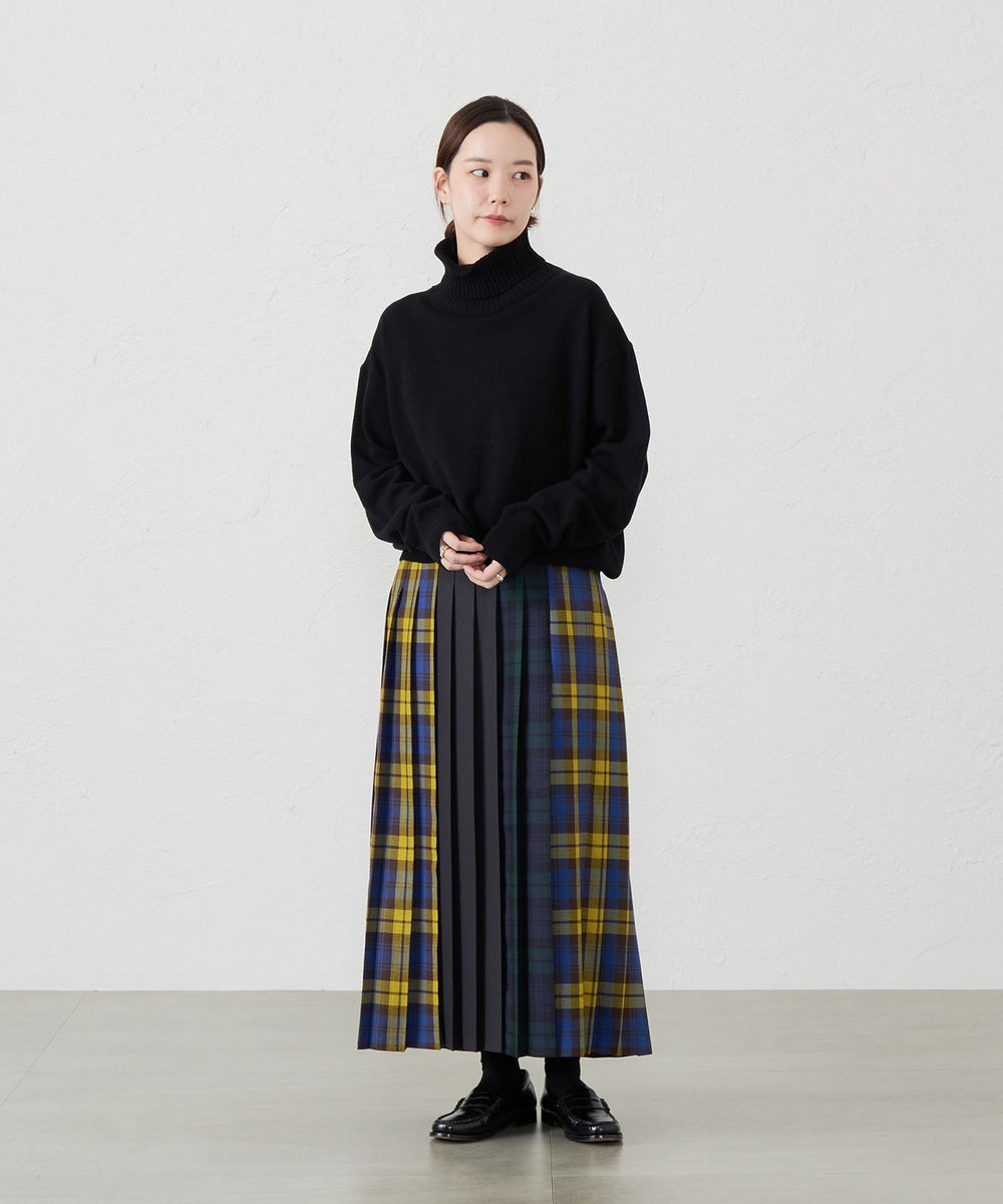 GREY LABEL O'NEIL OF DUBLIN マキシプリーツスカート(スカート