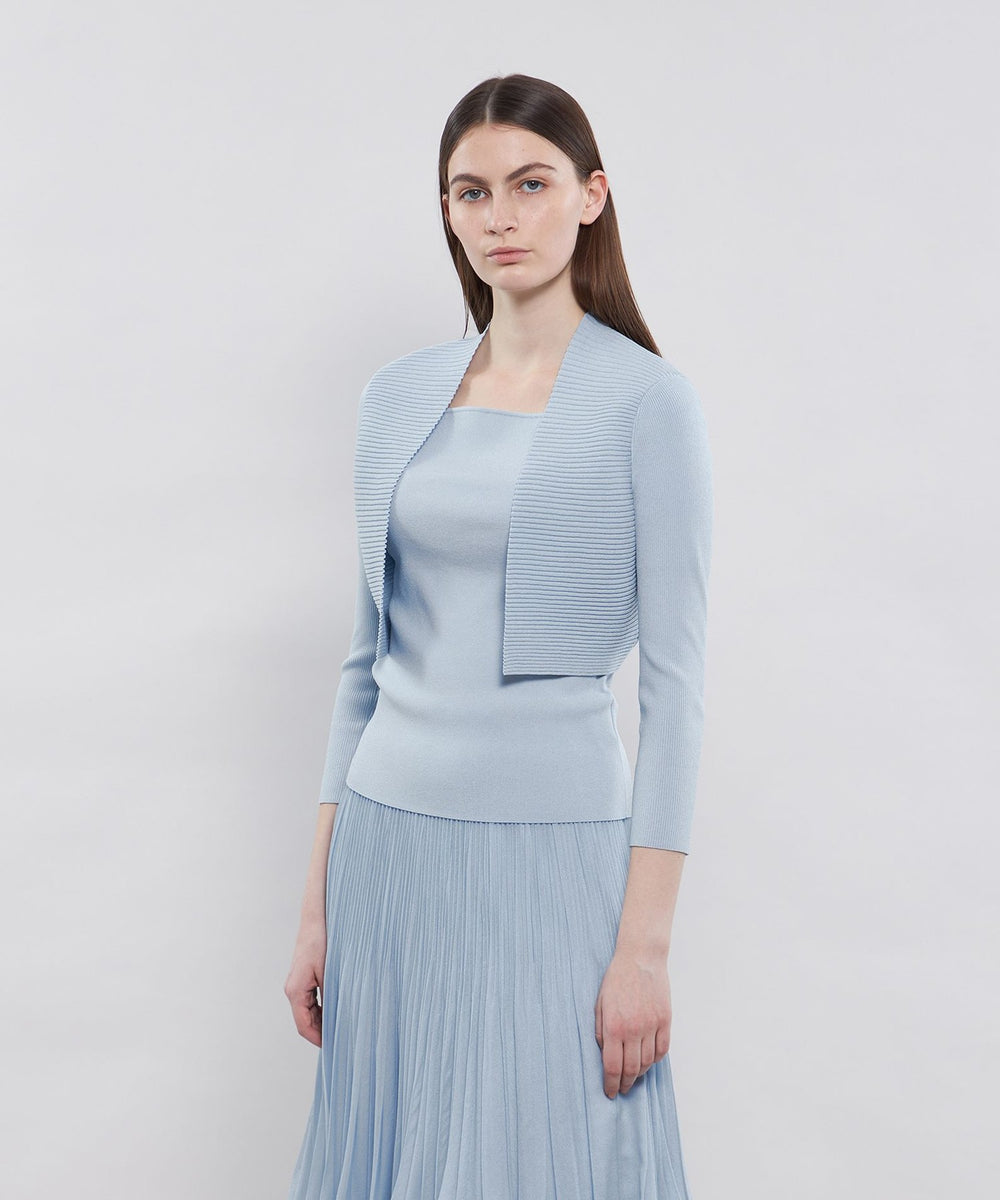 2025年春夏モデル】キュプラベーシック ニットボレロ(トップス)｜EPOCA