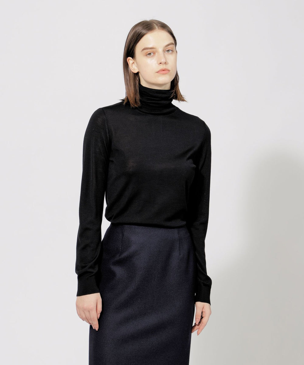 SLOWOOL ベーシックタートルネックニット(トップス)｜EPOCA(エポカ)の