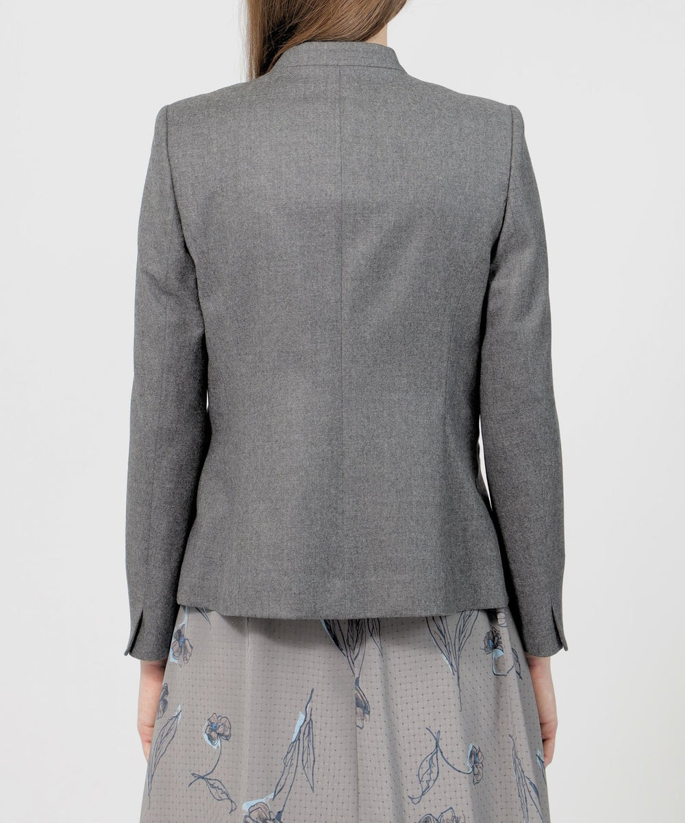 ストレッチウールフラノ Vカラージャケット(ジャケット)｜EPOCA(エポカ