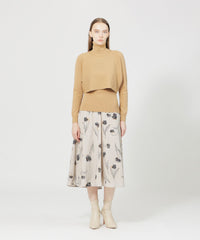 VERY NaVY2024年12月号掲載】カラーシャドウフィオーレプリント フレア