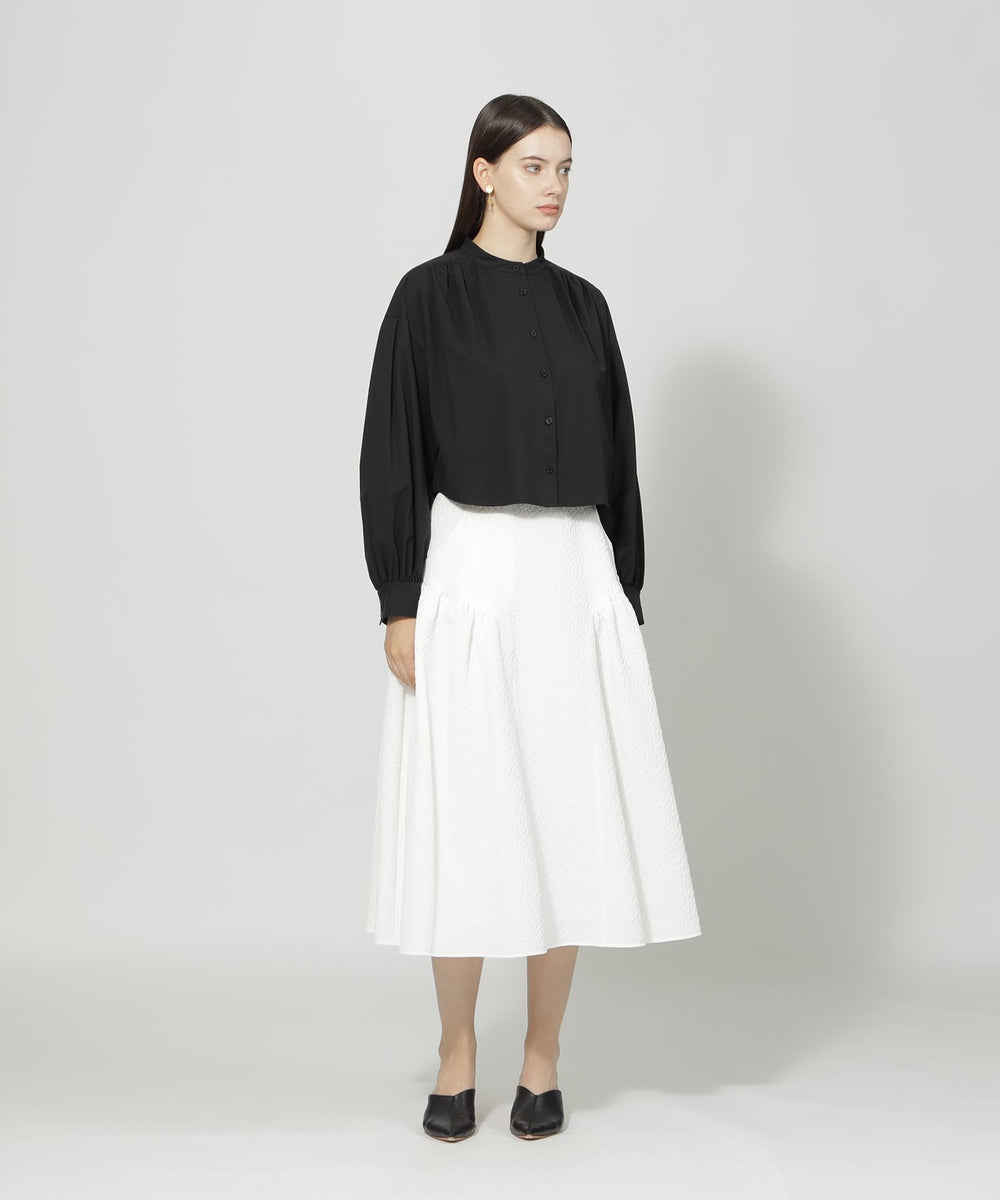 EPOCA STORIA】 フクレジャカード ギャザースカート 《WEB＆EPOCA THE