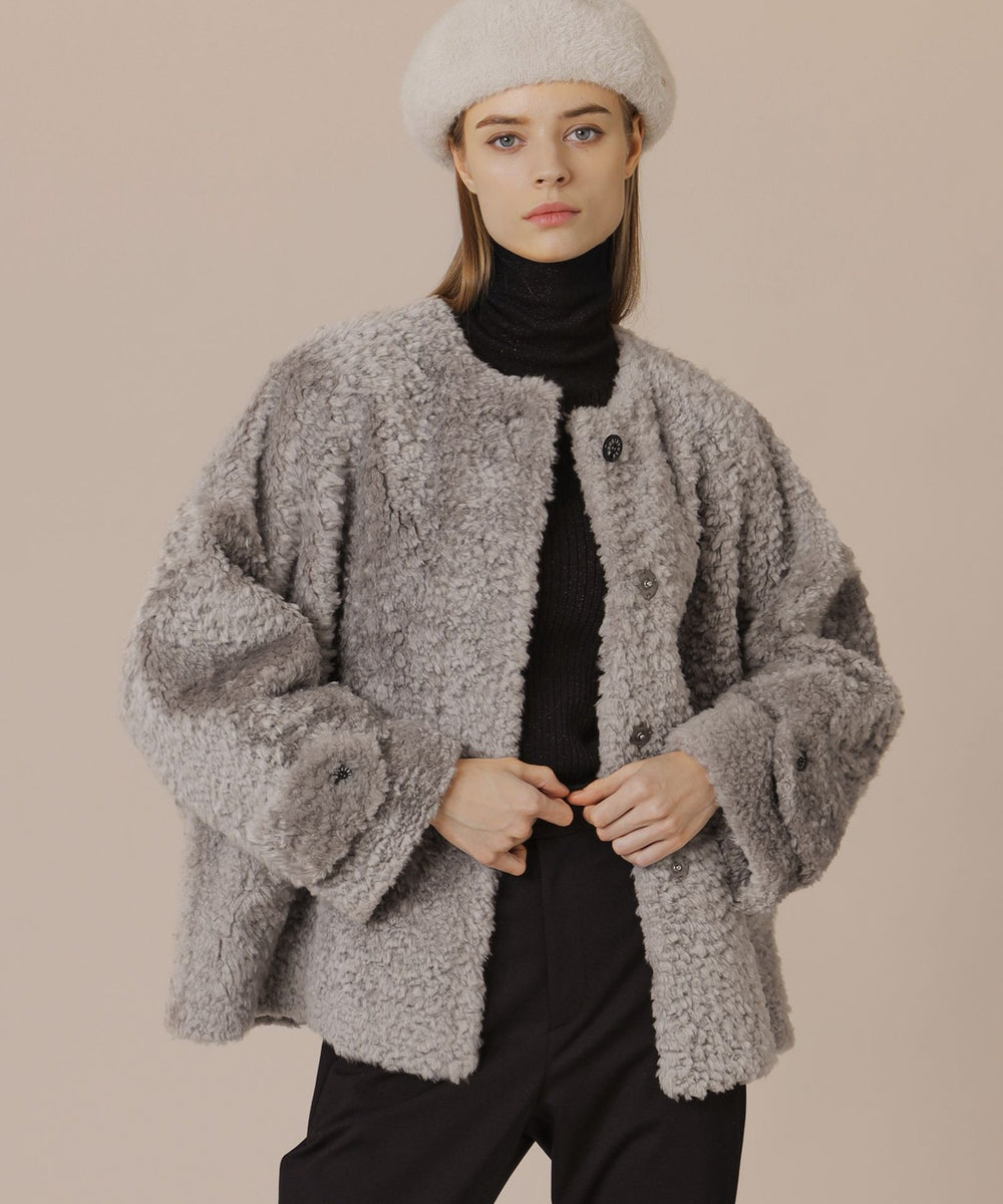 WEB・一部店舗限定】【ROSLEY/ロズリー】ムートンコート(コート