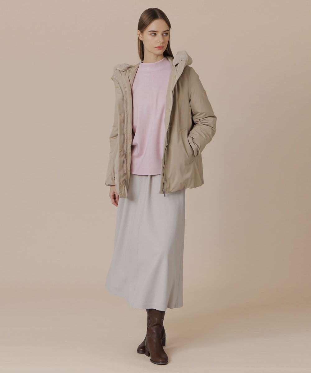 PONTELAND/ポントランド】セミブライトタフタダウンコート(コート