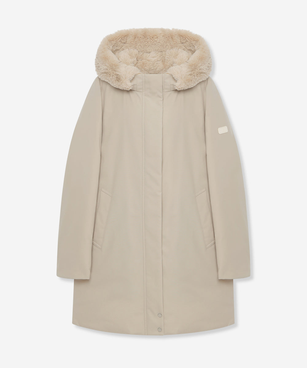 Precious12月号】【PONTELAND/ポントランド】リバーシブルダウンコート