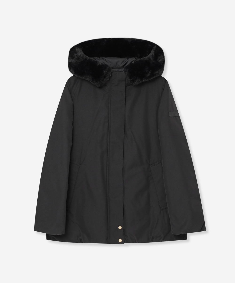 L】【PONTELAND/ポントランド】セミブライトタフタダウンコート(コート