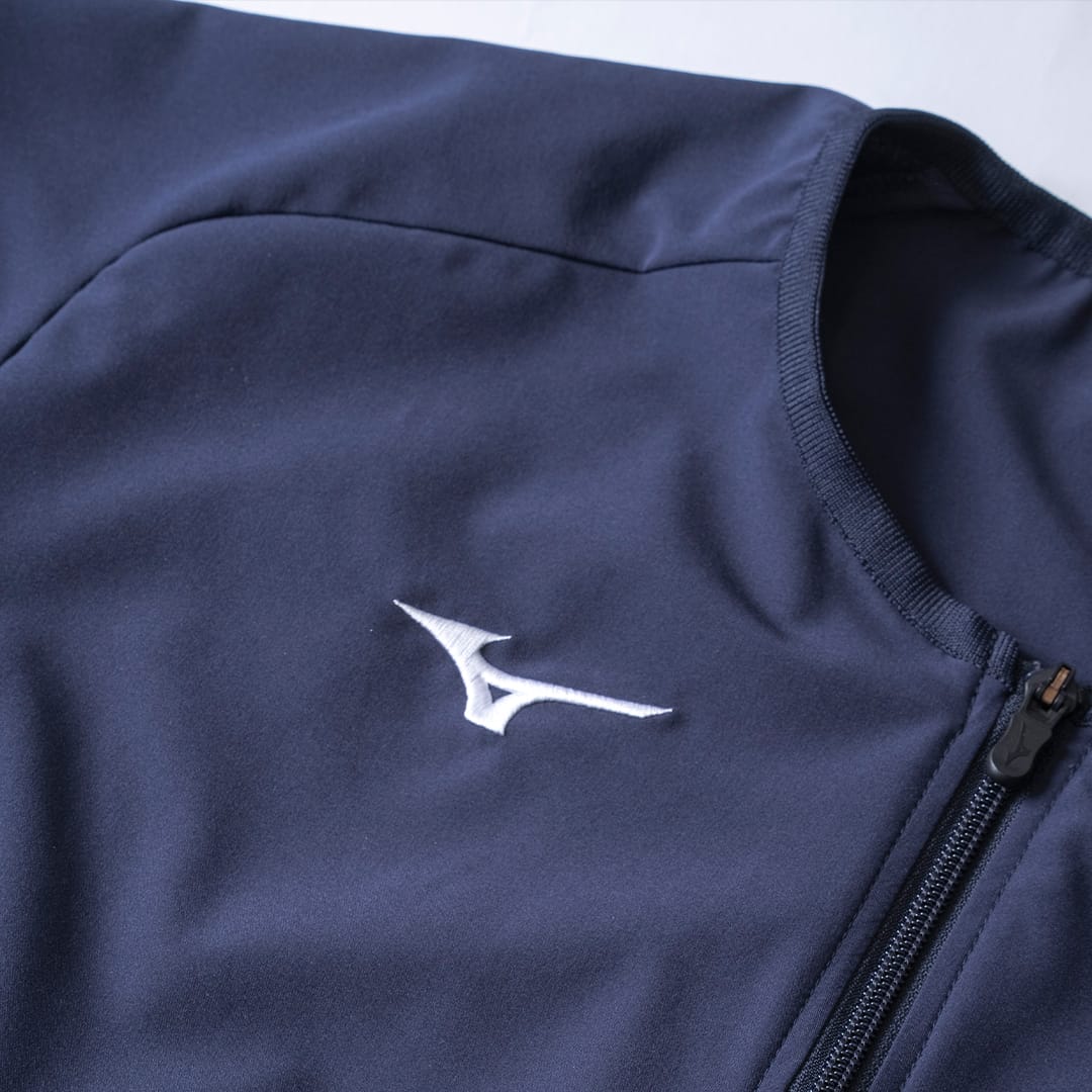 受注生産】[ミズノ]オーセンティックトレーニングジャケット(長袖)(S