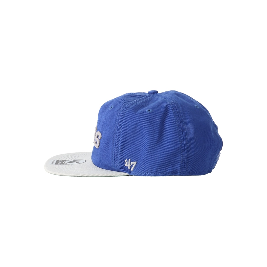 47×LIONS CAPTAIN RL Royal Script Gray: キャップ | 埼玉西武