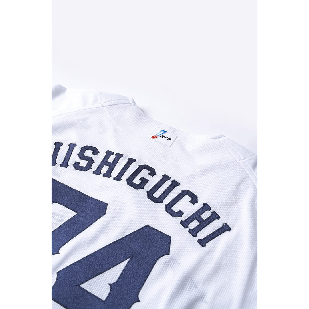 受注生産】[ミズノ]オーセンティックユニフォーム(ホーム)(S #00 仲田