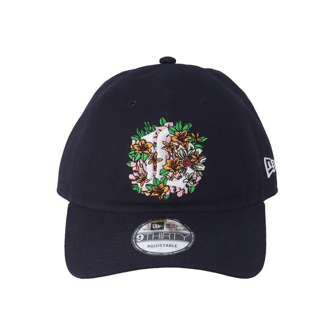 NEW ERA]9THIRTY ネイビー Lマークフラワー: キャップ | 埼玉西武