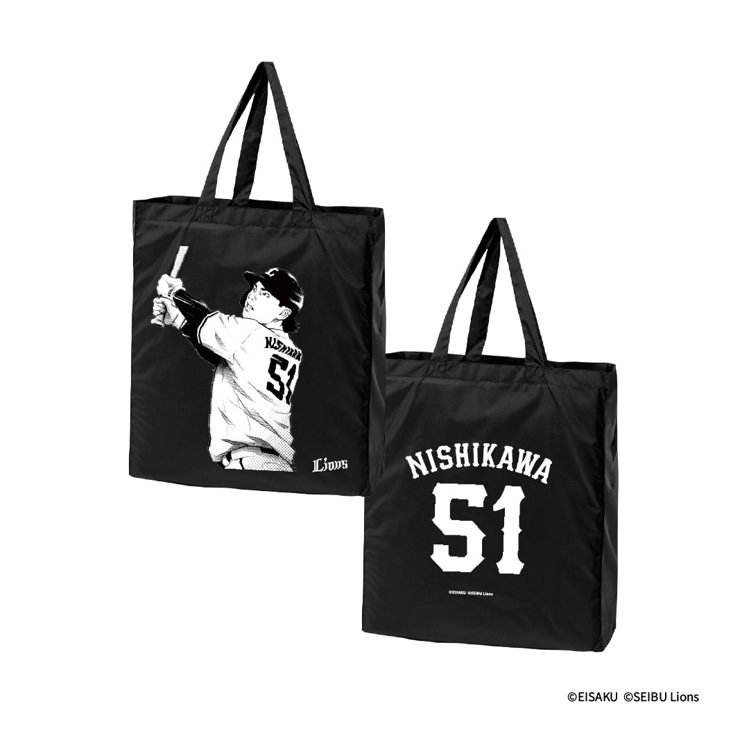 パ・リーグ6球団×窪之内英策 ライオンズ アートコレクション トート