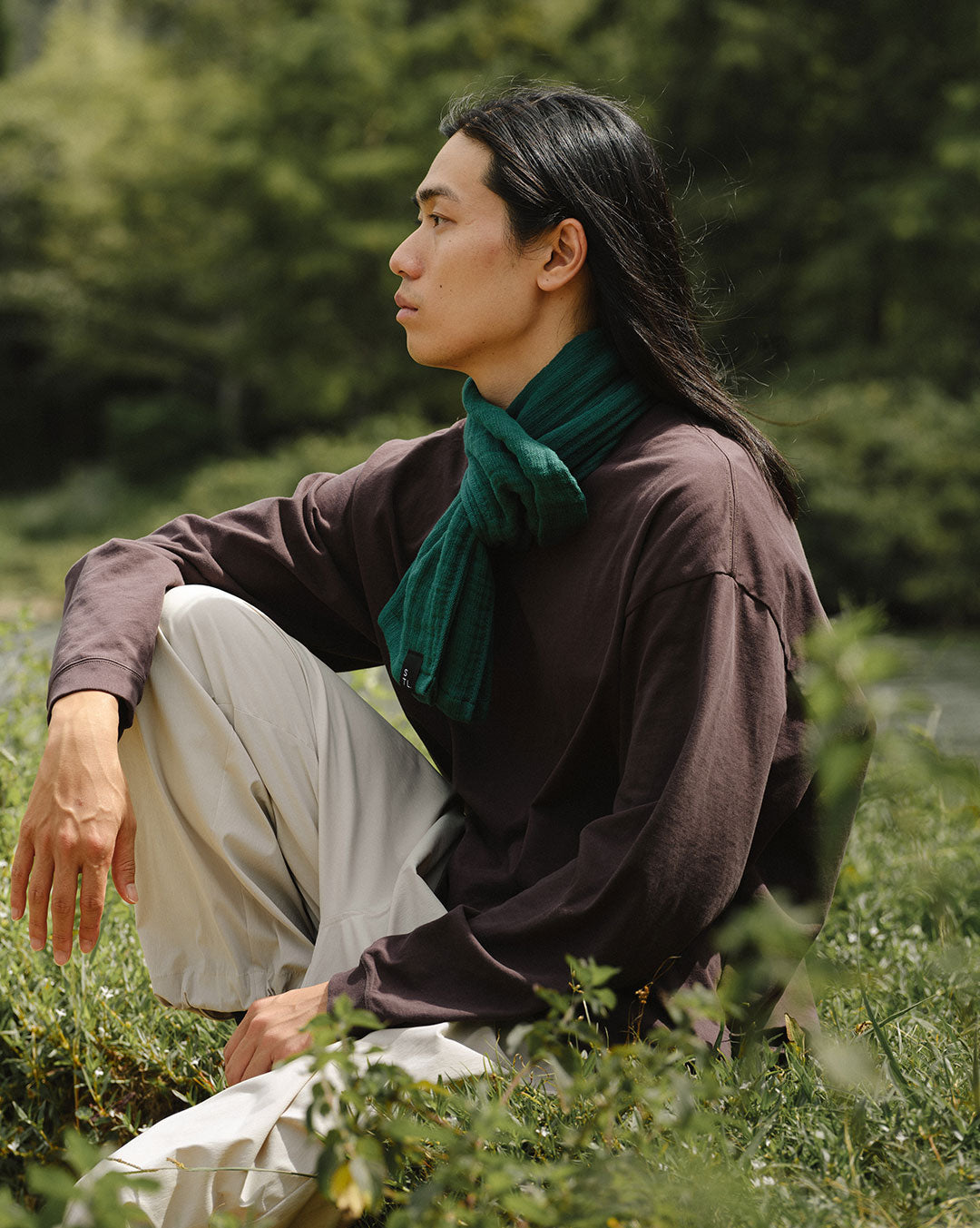 2.5-PLY GAUZE〈STL〉（2.5重ガーゼ）マフラー L - SHINTO TOWEL