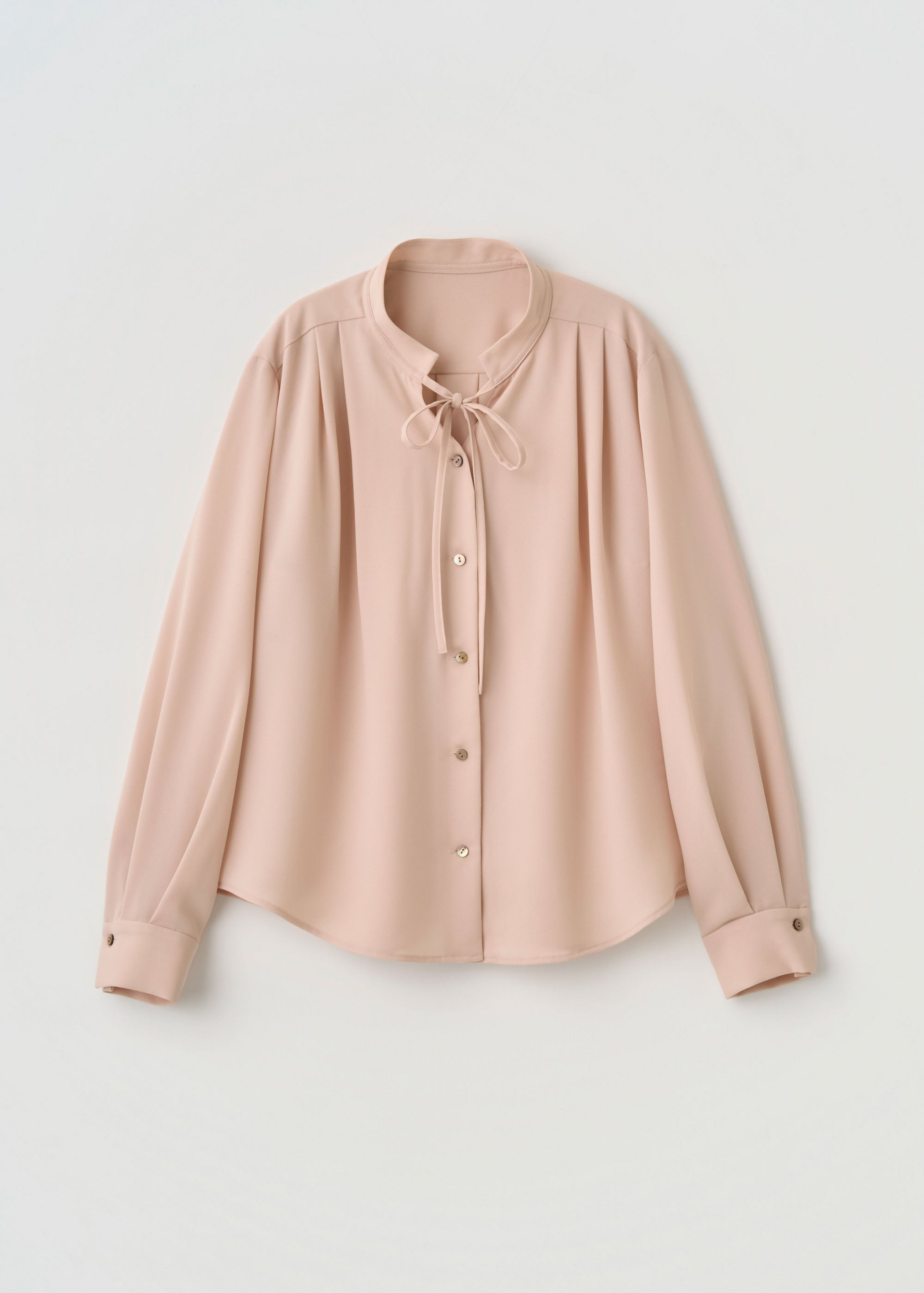 エアリージョーゼットリボンブラウス - SOÉJU online store｜上質な