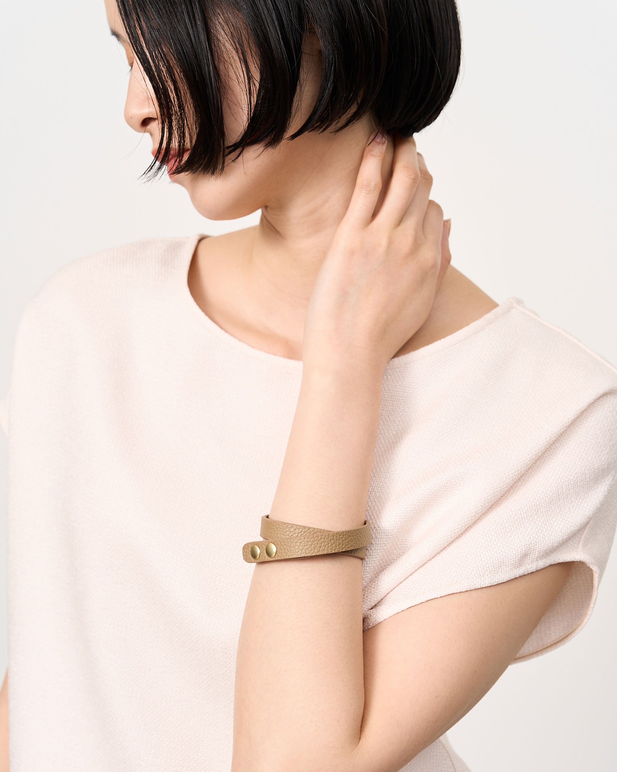 ヴィーガンレザレットブレスレット - SOÉJU online store｜上質な大人